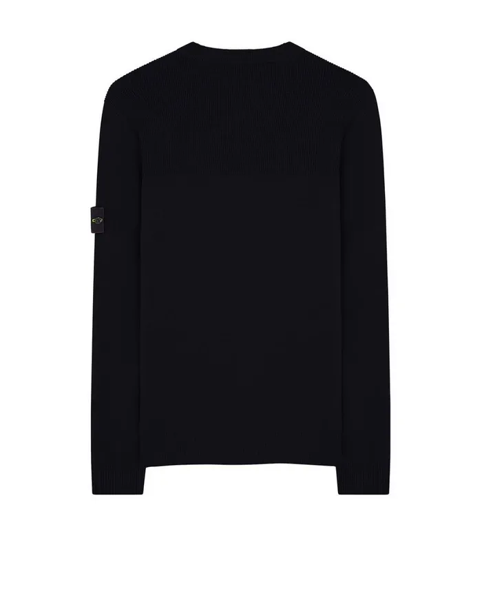 Stone Island Knitwear 591A1 Crewneck Knit In Black 8211 Mens