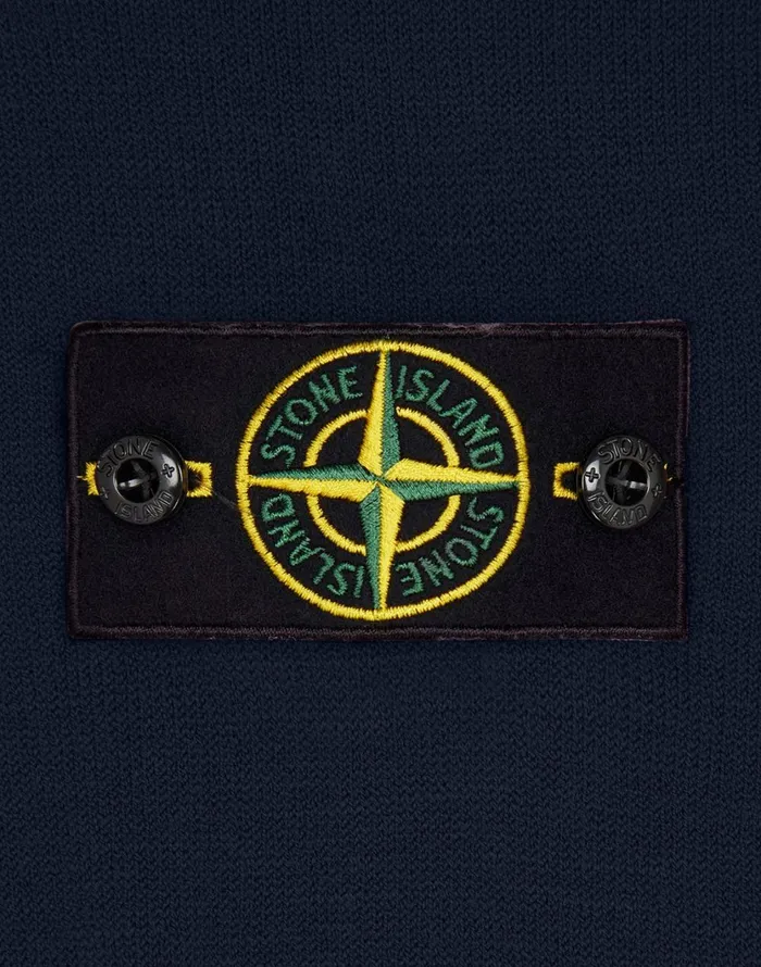 Stone Island Knitwear 591A1 Crewneck Knit In Navy 8211 Mens