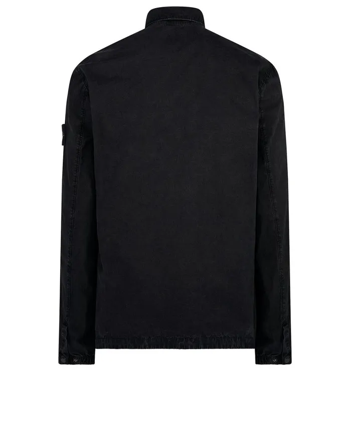 Stone Island Overshirts 107Wn TCoOld Overshirt In Black 8211 Mens
