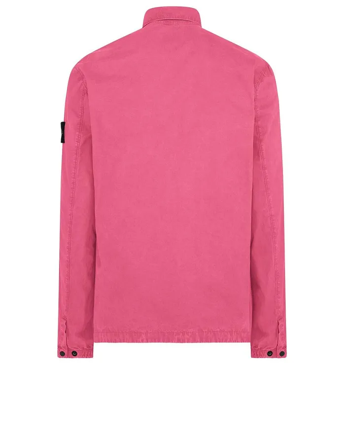 Stone Island Overshirts 107Wn TCoOld Overshirt In Pink 8211 Mens