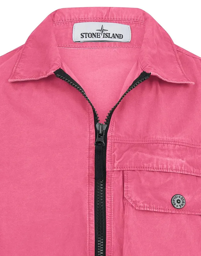 Stone Island Overshirts 107Wn TCoOld Overshirt In Pink 8211 Mens