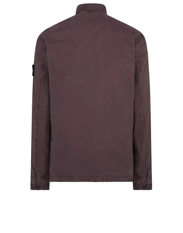 Stone Island Overshirts 107Wn TCoOld Overshirt In Violet 8211 Mens