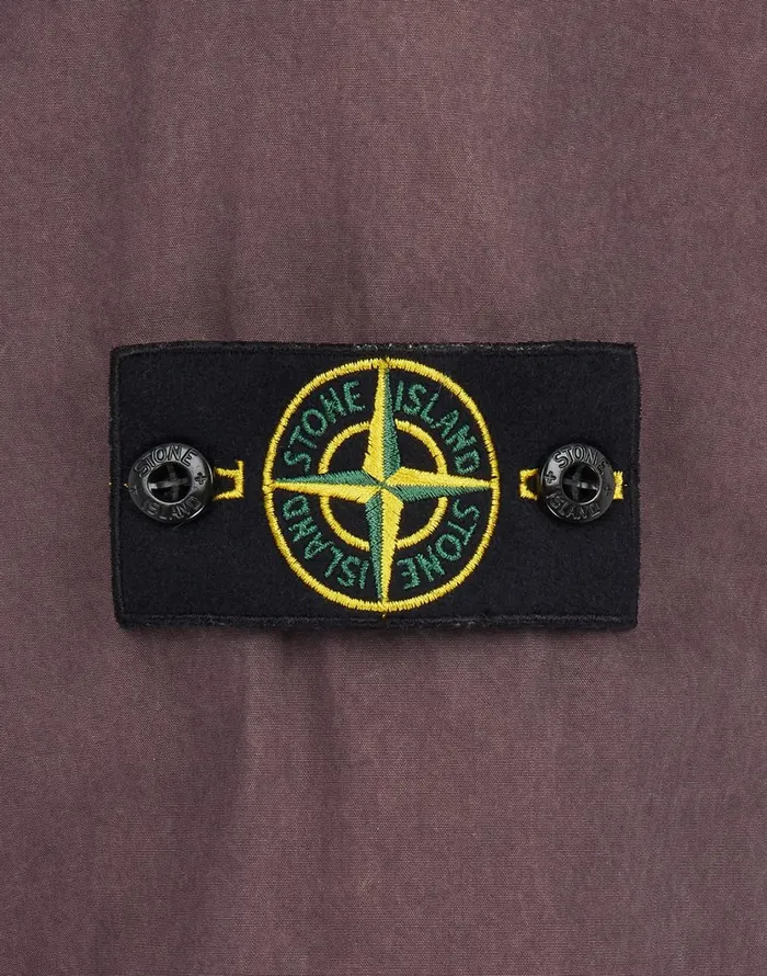 Stone Island Overshirts 107Wn TCoOld Overshirt In Violet 8211 Mens