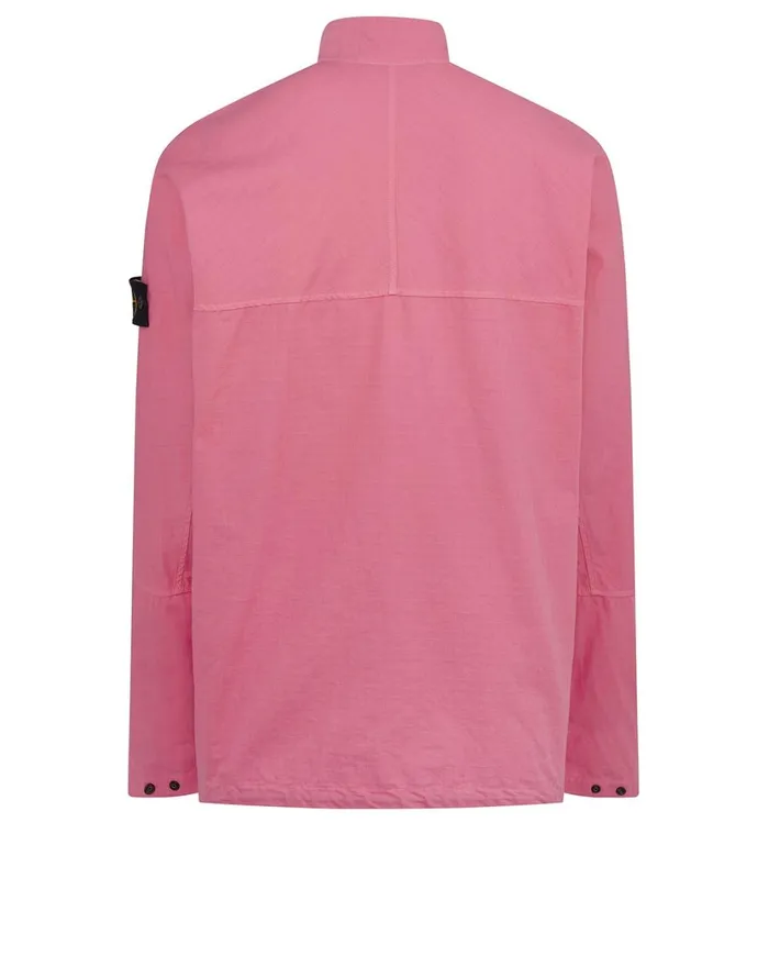 Stone Island Overshirts 10802 Overshirt In Pink 8211 Mens