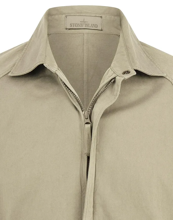 Stone Island Overshirts 116F4 Overshirt In Beige 8211 Mens