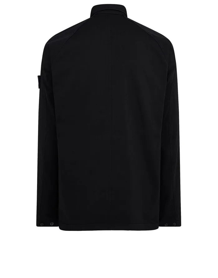 Stone Island Overshirts 116F4 Overshirt In Black 8211 Mens