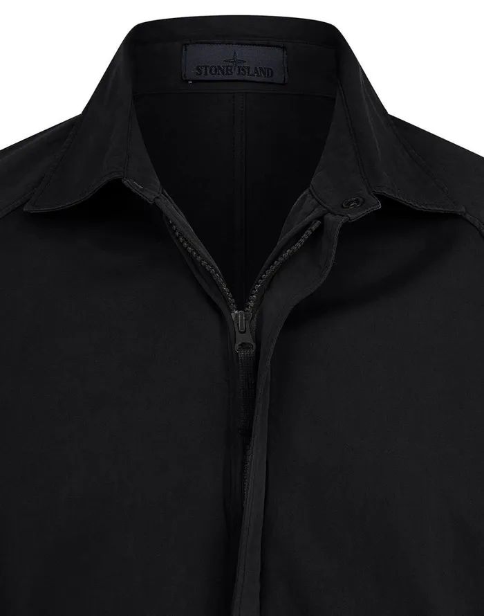 Stone Island Overshirts 116F4 Overshirt In Black 8211 Mens