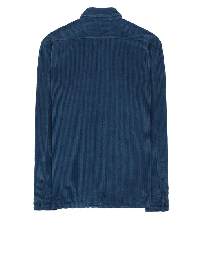 Stone Island Shirts 12111 Long Sleeve Shirt In Periwinkle 8211 Mens