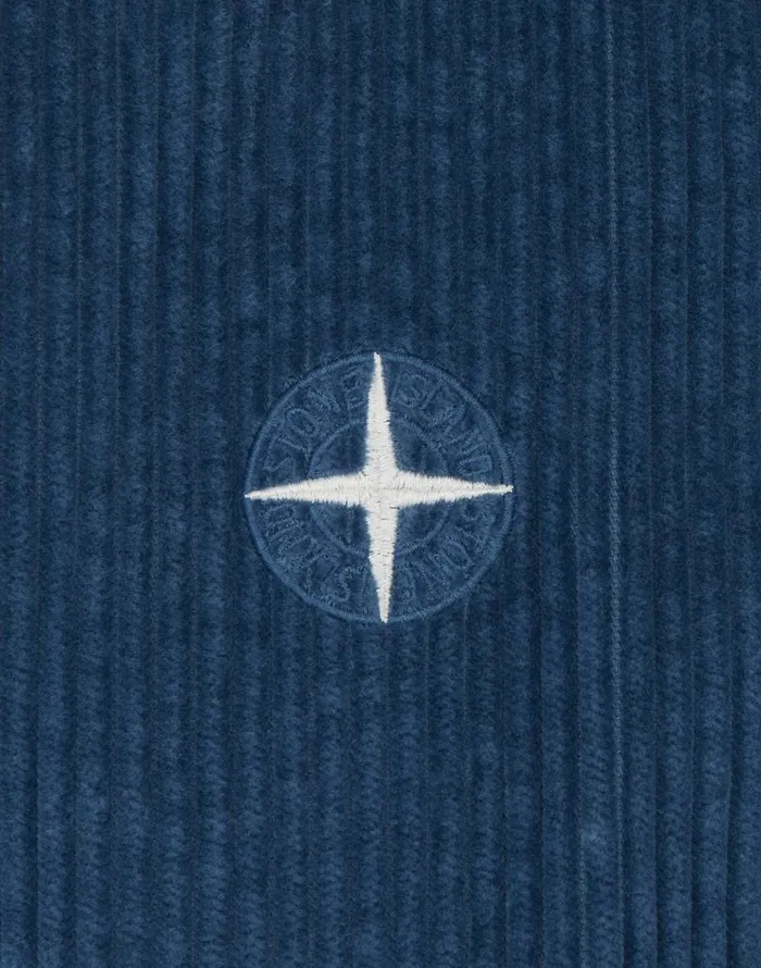 Stone Island Shirts 12111 Long Sleeve Shirt In Periwinkle 8211 Mens
