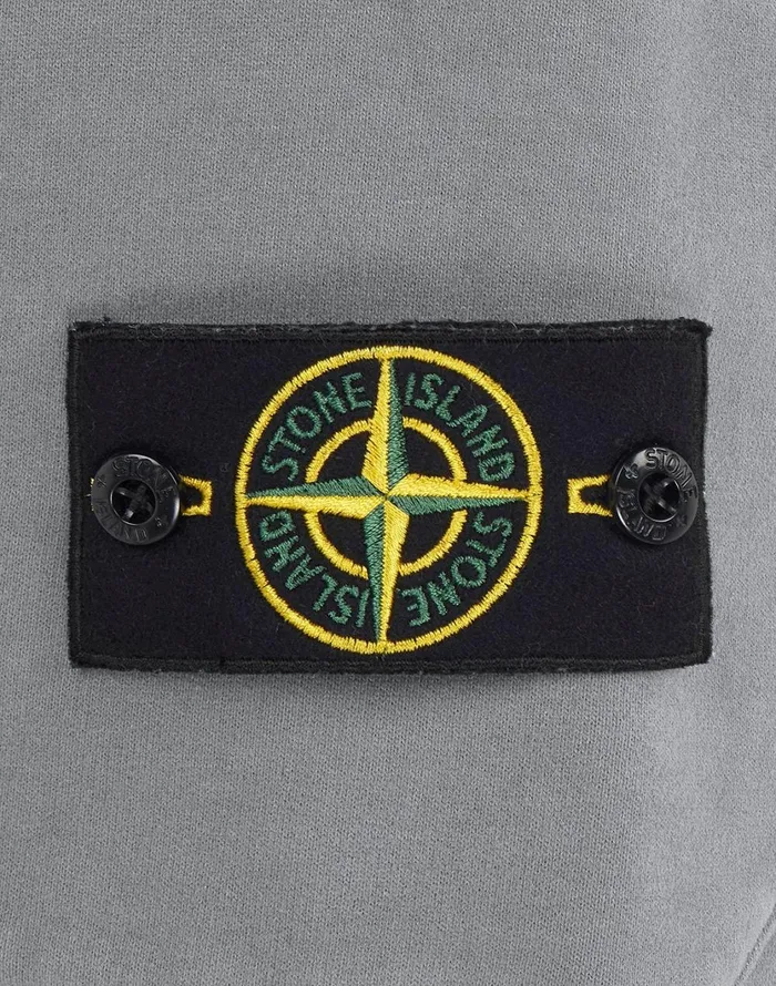 Stone Island Shorts 64620 Fleece Shorts In Dust 8211 Mens