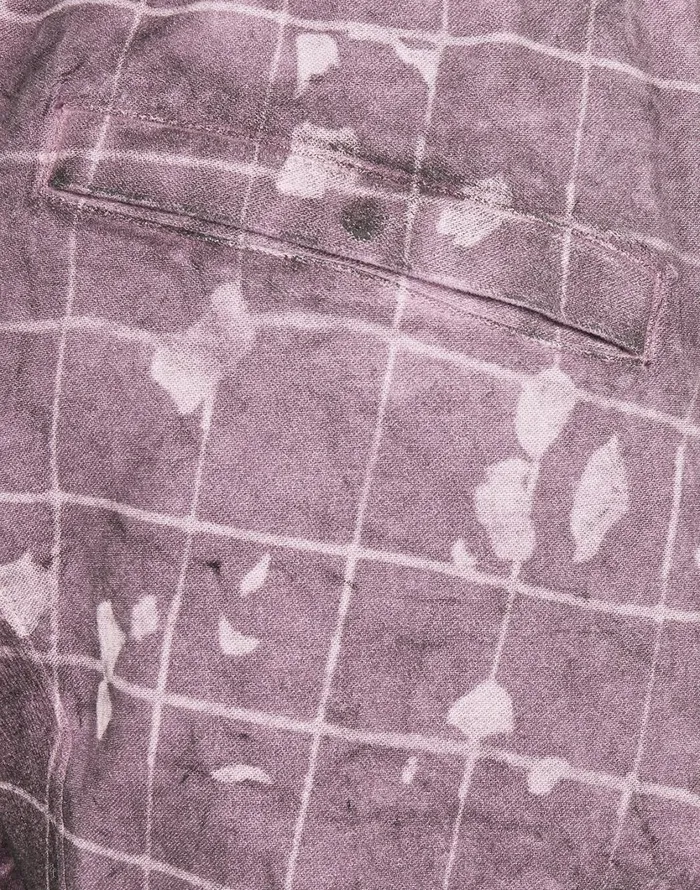 Stone Island Shorts L01E2 Dust Colour With Ghillie Laser Camo Bermuda Shorts In Violet 8211 Mens