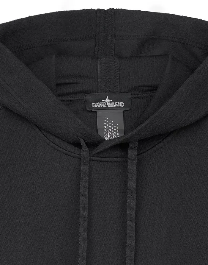 Stone Island Sweatshirts 60107 Engineered Pill Hoodie In Black 8211 Mens