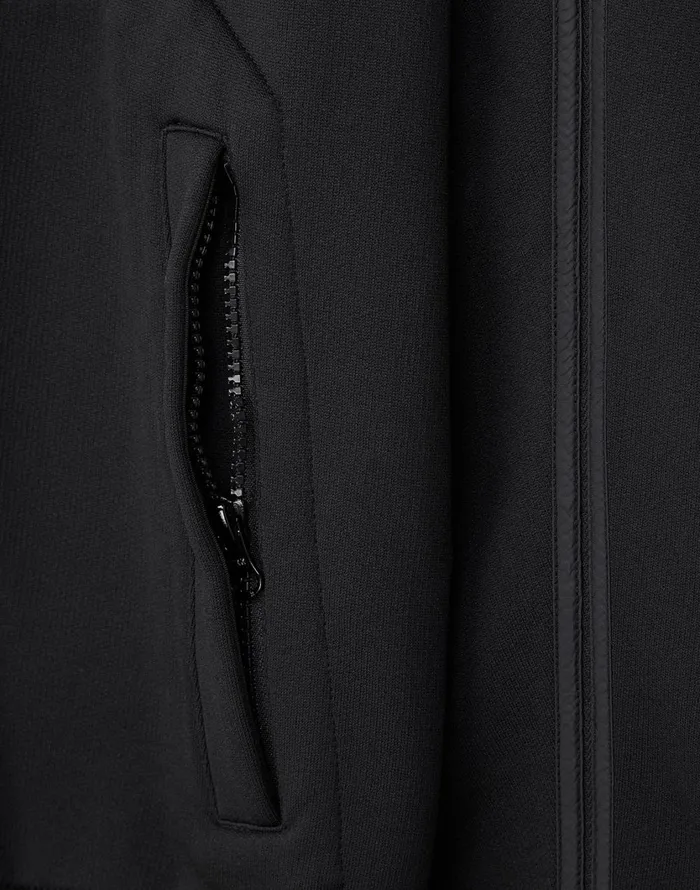 Stone Island Sweatshirts 60107 Engineered Pill Hoodie In Black 8211 Mens