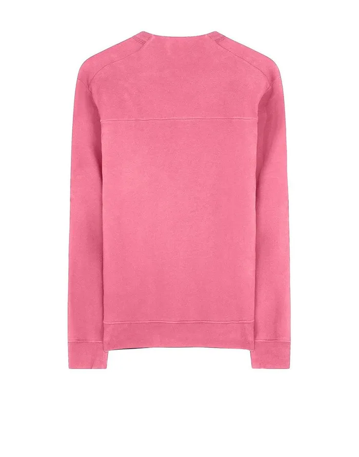 Stone Island Sweatshirts 60820 Crewneck Sweatshirt In Pink 8211 Mens