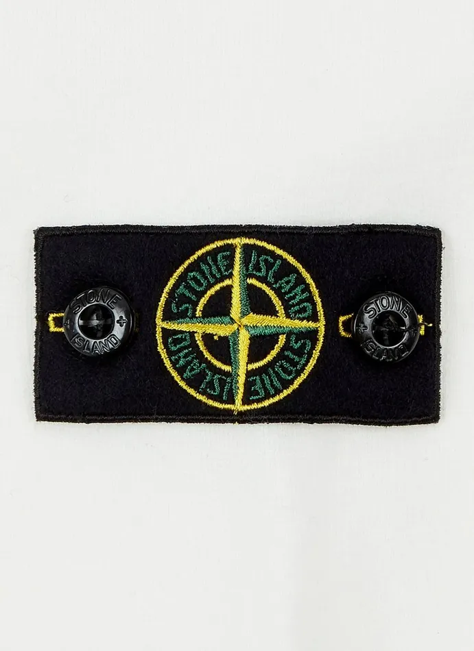 Stone Island Sweatshirts 61640 Hooded Sweatshirt In White 8211 Junior