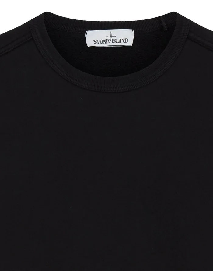 Stone Island Sweatshirts 63020 Sweatshirt In Black 8211 Mens