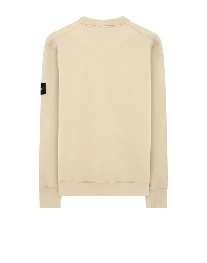 Stone Island Sweatshirts 63020 Sweatshirt In Butter 8211 Mens