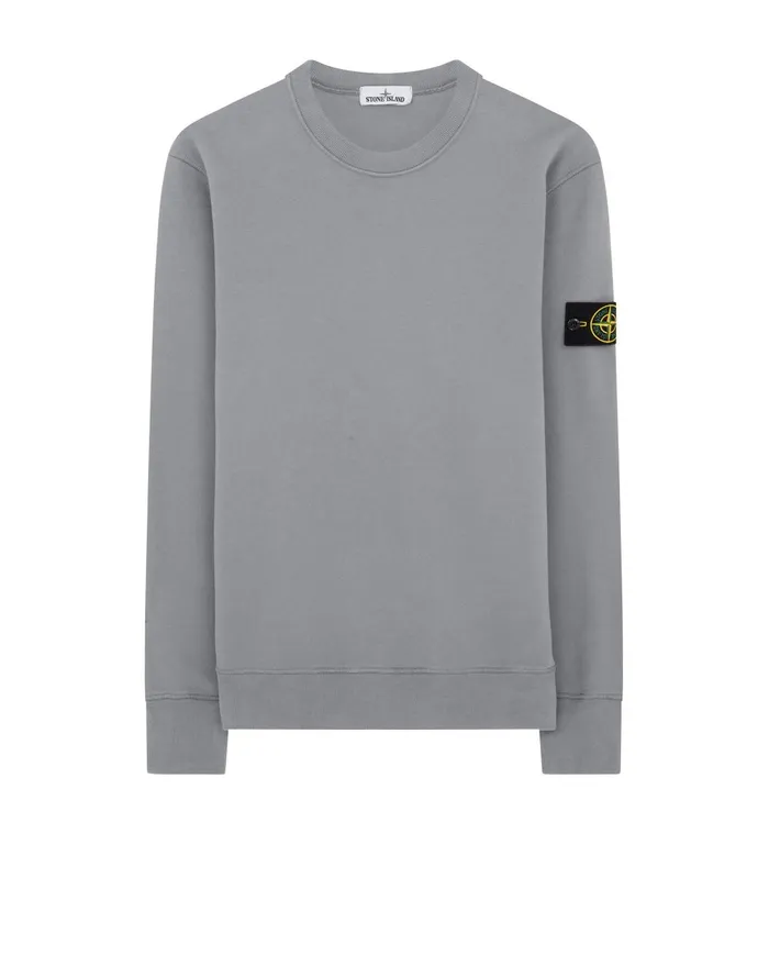 Stone Island Sweatshirts 63020 Sweatshirt In Dust 8211 Mens