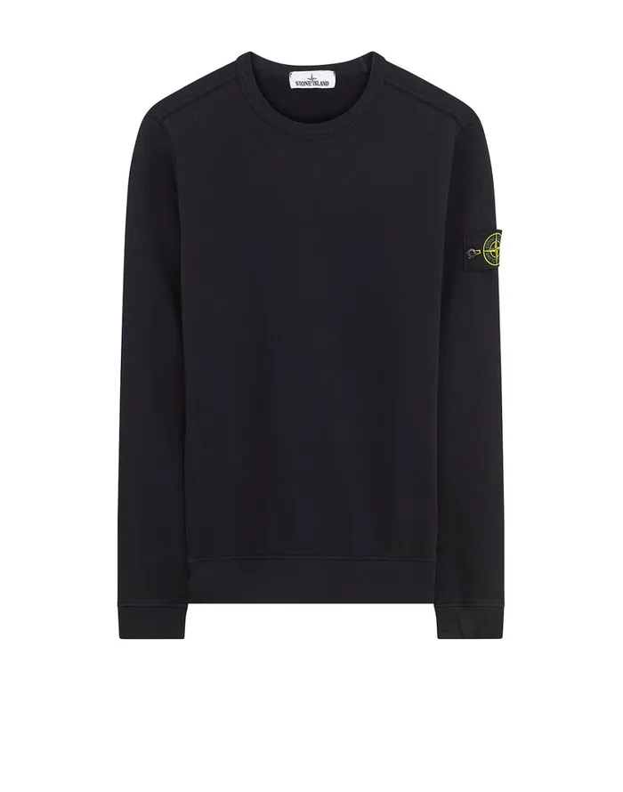 Stone Island Sweatshirts 63020 Sweatshirt In Navy 8211 Mens