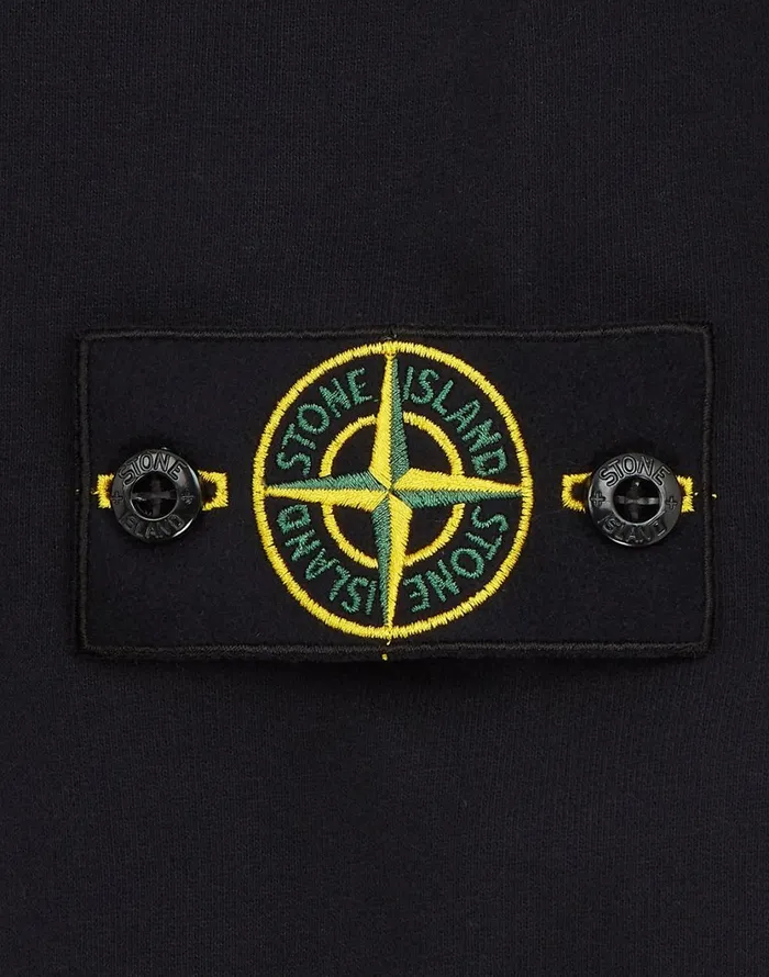 Stone Island Sweatshirts 63020 Sweatshirt In Navy 8211 Mens
