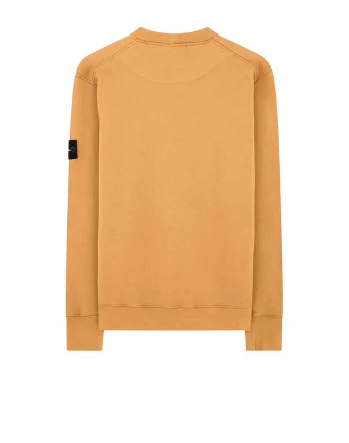Stone Island Sweatshirts 63020 Sweatshirt In Orange 8211 Mens