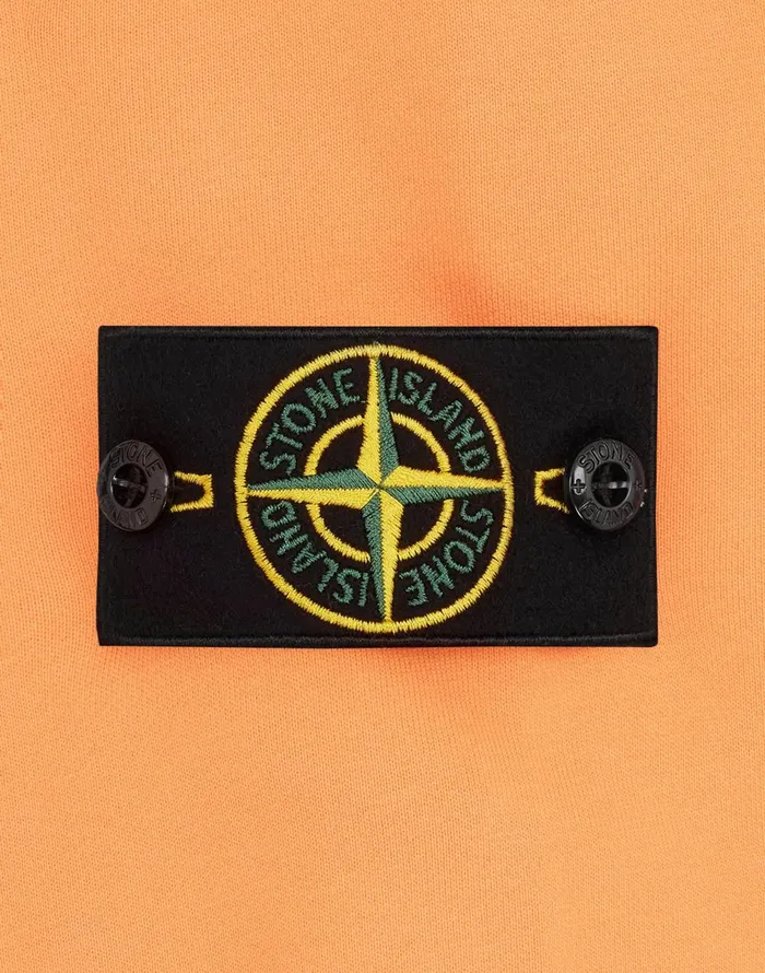 Stone Island Sweatshirts 63020 Sweatshirt In Orange 8211 Mens