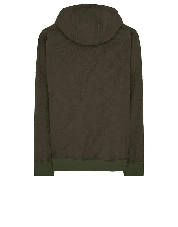 Stone Island Sweatshirts 64034 PolyColour FrameTc Hooded Sweatshirt In Dark Forest 8211 Mens