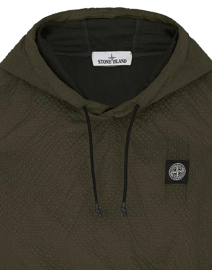 Stone Island Sweatshirts 64034 PolyColour FrameTc Hooded Sweatshirt In Dark Forest 8211 Mens