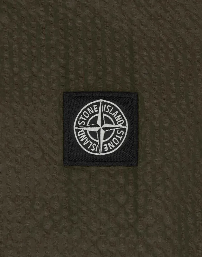 Stone Island Sweatshirts 64034 PolyColour FrameTc Hooded Sweatshirt In Dark Forest 8211 Mens