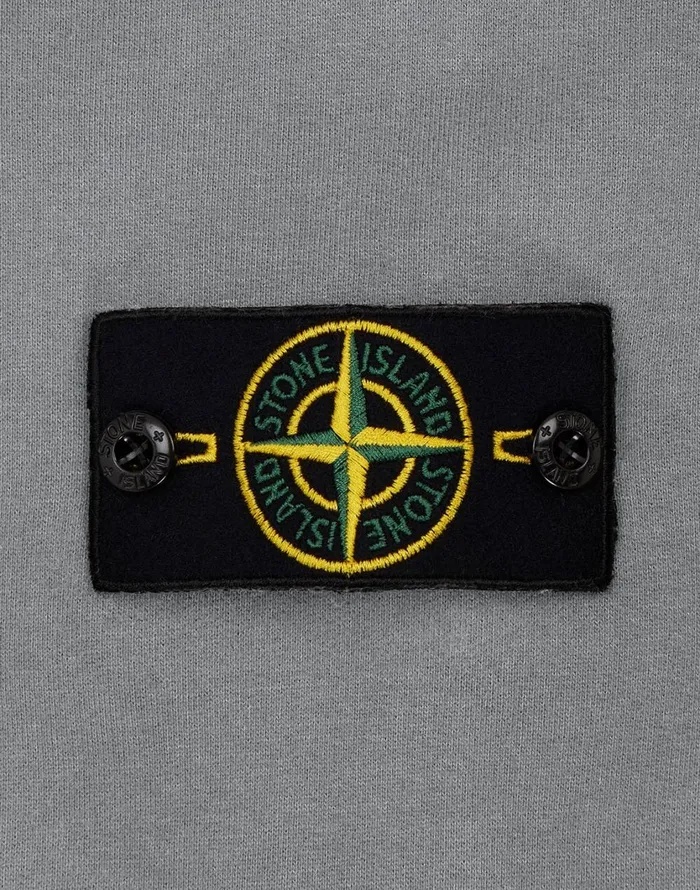 Stone Island Sweatshirts 64220 Hooded Full Zip Sweatshirt In Dust 8211 Mens