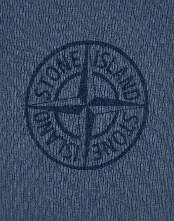 Stone Island TShirts 20792 Dust One LongSleeve TShirt In Marine Blue 8211 Mens