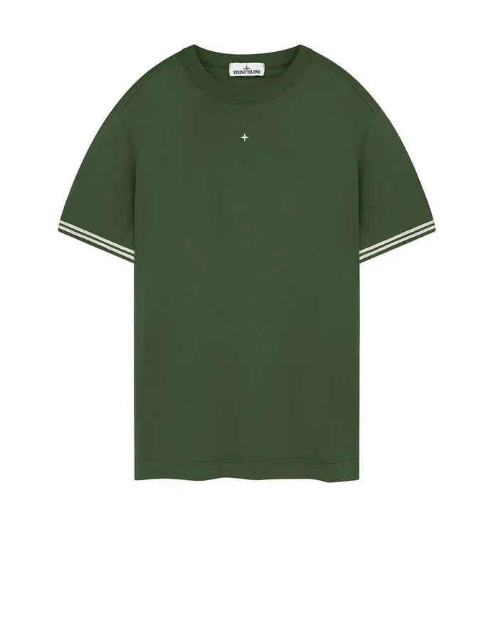 Stone Island TShirts 21344 ShortSleeve TShirt In Dark Forest 8211 Mens