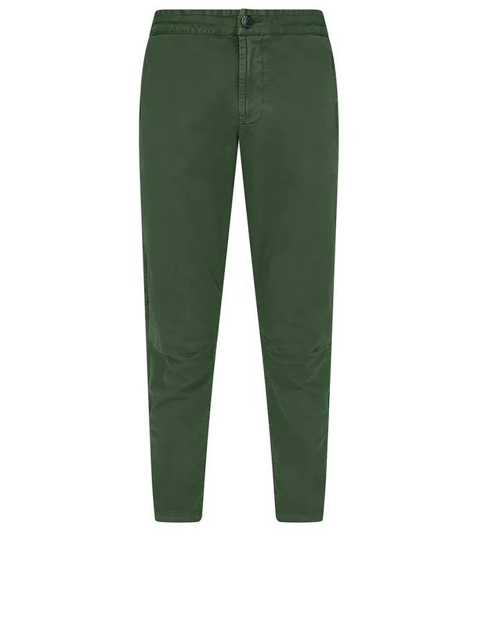 Stone Island Trousers 309L1 TCoOld Pants In Dark Forest 8211 Mens