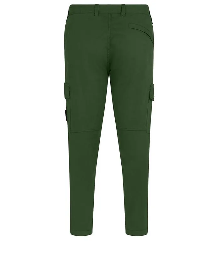 Stone Island Trousers 31310 Cargo Pants In Dark Forest 8211 Mens