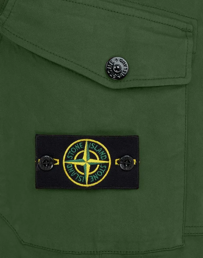 Stone Island Trousers 31310 Cargo Pants In Dark Forest 8211 Mens