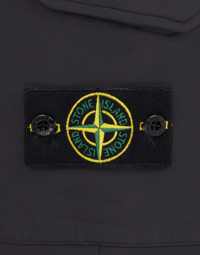 Stone Island Trousers 63220 Fleece Pants In Black 8211 Mens