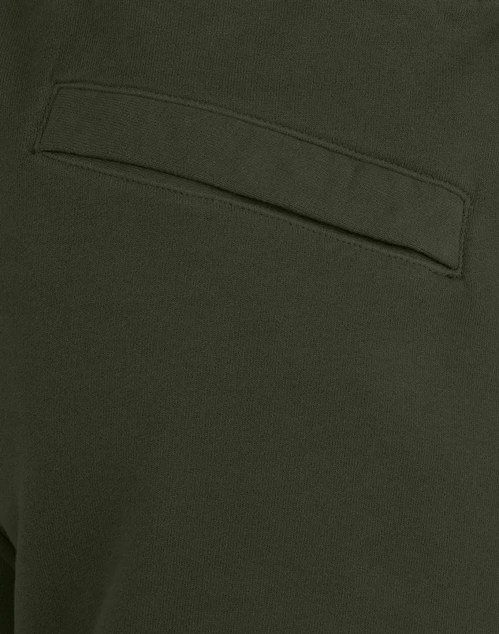 Stone Island Trousers 64520 Fleece Pants In Dark Forest 8211 Mens