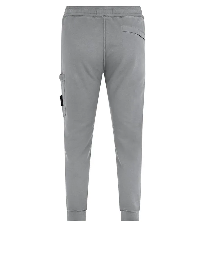 Stone Island Trousers 64520 Fleece Pants In Dust 8211 Mens
