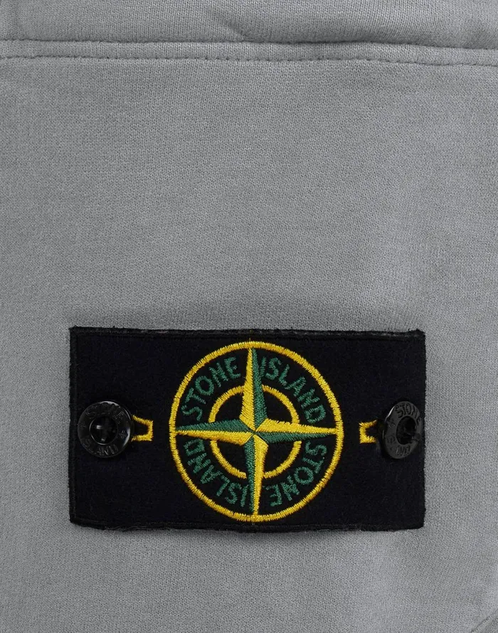 Stone Island Trousers 64520 Fleece Pants In Dust 8211 Mens