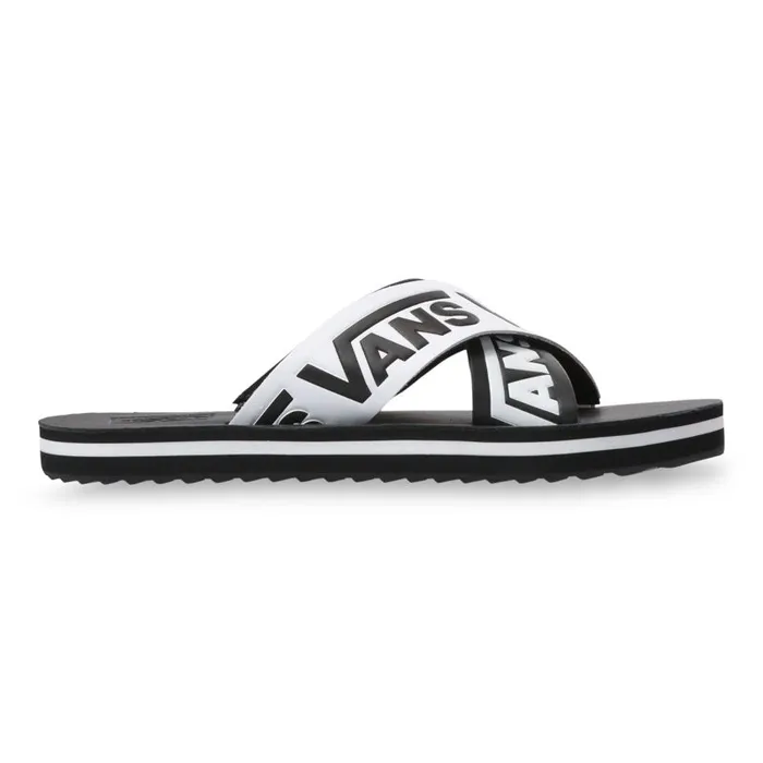 Surf Vibes Women Vans Cross Strap Blackwhite Surf Vibes Women Vans Cross Strap Blackwhite