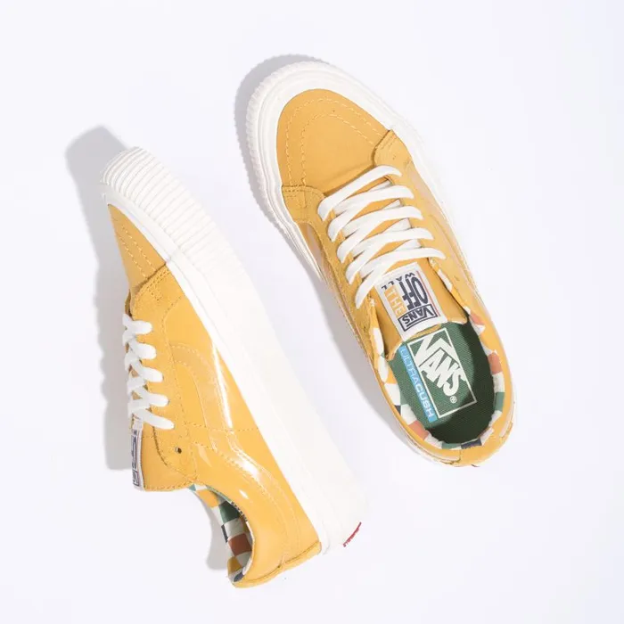 Surf Vibes Women Vans Karina Rozunko Sk8Low Reissue SF Patenthoney Gold Surf Vibes Women Vans Karina Rozunko Sk8Low Reissue SF Patenthoney Gold