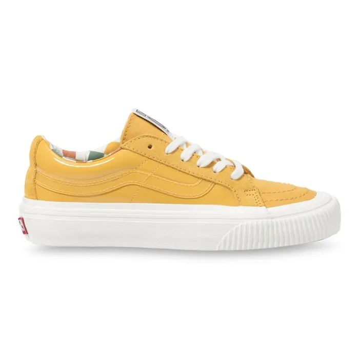 Surf Vibes Women Vans Karina Rozunko Sk8Low Reissue SF Patenthoney Gold Surf Vibes Women Vans Karina Rozunko Sk8Low Reissue SF Patenthoney Gold