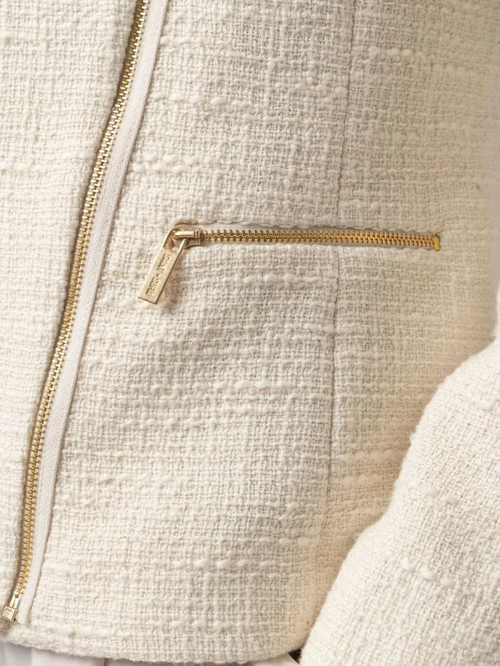 Sutton Jacket 8211 Cream Boucl Cream Boucl Women Saint And Sofia Blazers