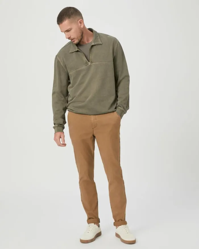 Sweaters and Sweatshirts Men PAIGE Davion Quarter Zip Pullover 8211 Vintage White Sage Sweaters and Sweatshirts Men PAIGE Davion Quarter Zip Pullover 8211 Vintage White Sage