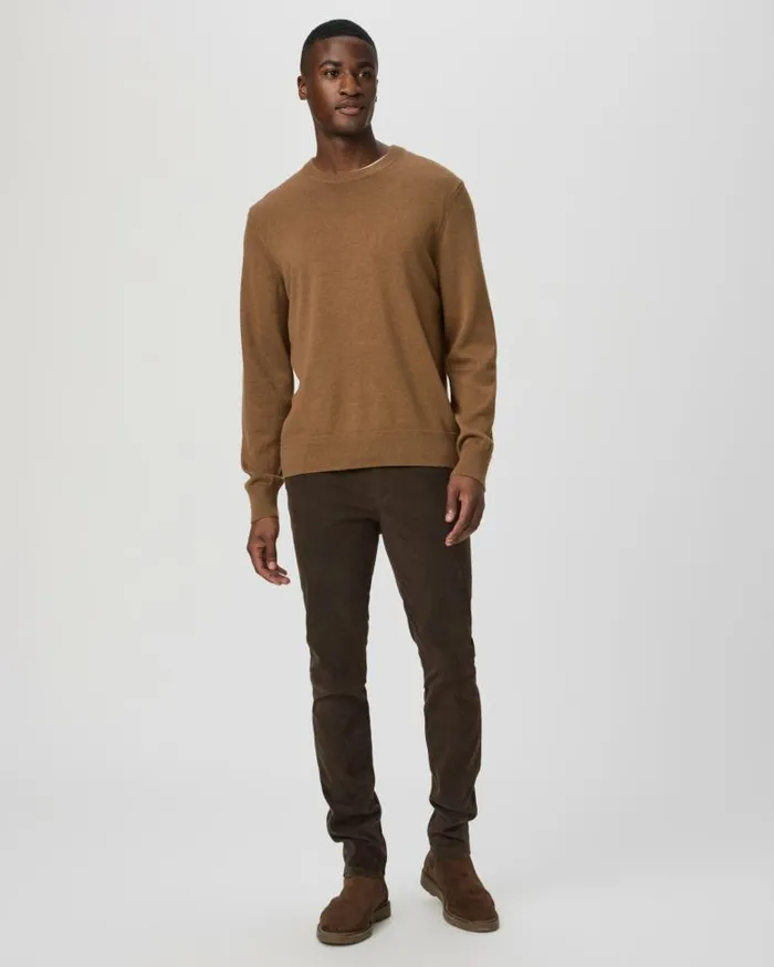 Sweaters and Sweatshirts Men PAIGE Pershing Crewneck Sweater 8211 Heathered Palm Sweaters and Sweatshirts Men PAIGE Pershing Crewneck Sweater 8211 Heathered Palm