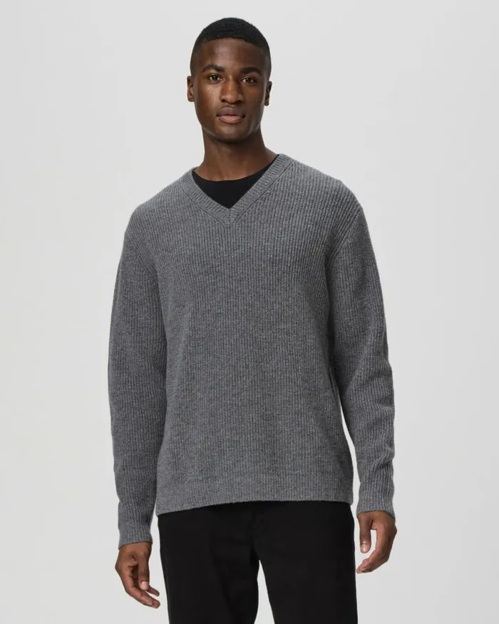 Sweaters and Sweatshirts Men PAIGE Roth Sweater 8211 Heather Steel