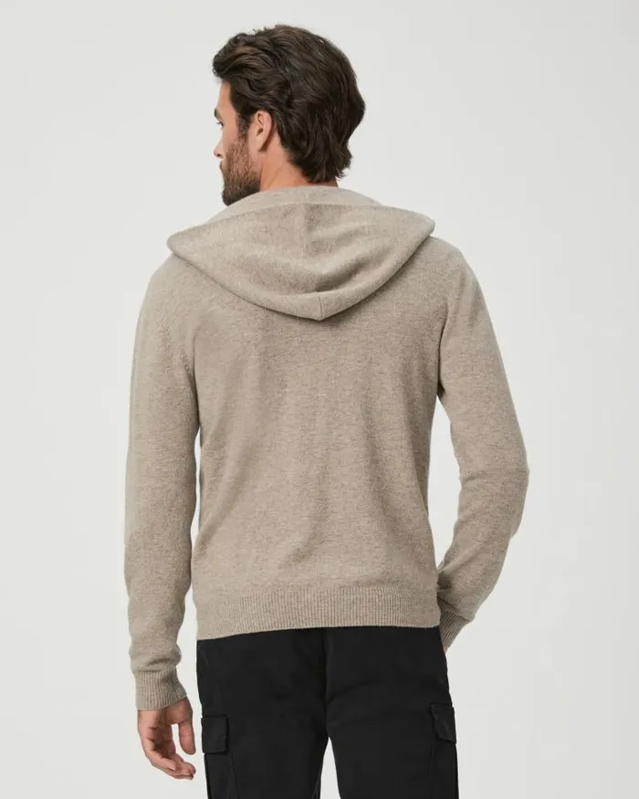 Sweaters and Sweatshirts Men PAIGE Swanson Full Zip Sweater 8211 Rice Flower Sweaters and Sweatshirts Men PAIGE Swanson Full Zip Sweater 8211 Rice Flower