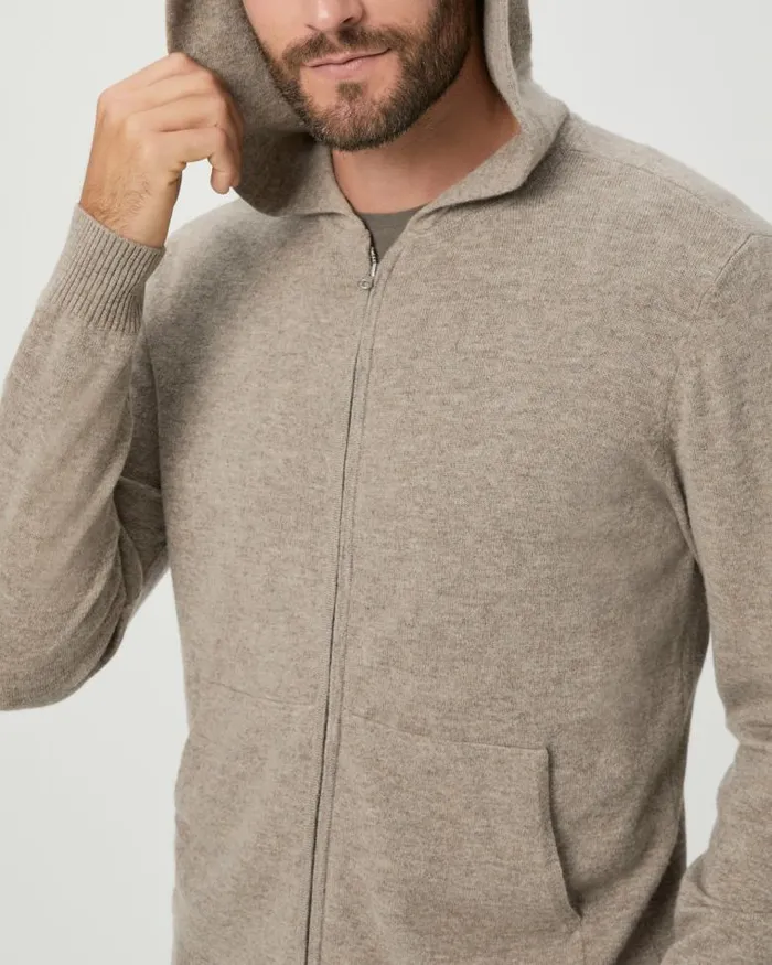 Sweaters and Sweatshirts Men PAIGE Swanson Full Zip Sweater 8211 Rice Flower Sweaters and Sweatshirts Men PAIGE Swanson Full Zip Sweater 8211 Rice Flower