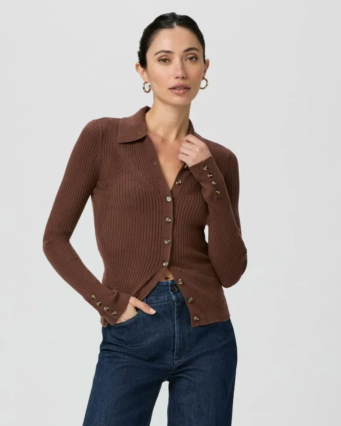 Sweaters and Sweatshirts Women PAIGE Jayde Top 8211 French Press