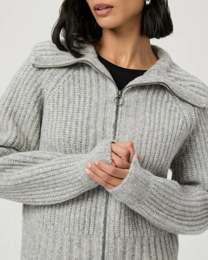 Sweaters and Sweatshirts Women PAIGE Jayna Sweater 8211 Heather Grey Sweaters and Sweatshirts Women PAIGE Jayna Sweater 8211 Heather Grey
